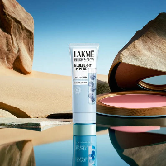 Lakmé Blush & Glow Blueberry + Peptide Jelly Facewash