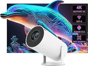 4K Portable Mini Projector | 4K 1080P Full HD Projector